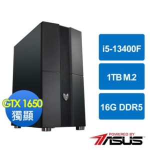 華碩B760平台[闇火鬥士]i5-13400F/16G/GTX 1650/1TB_M2到府筆電收購